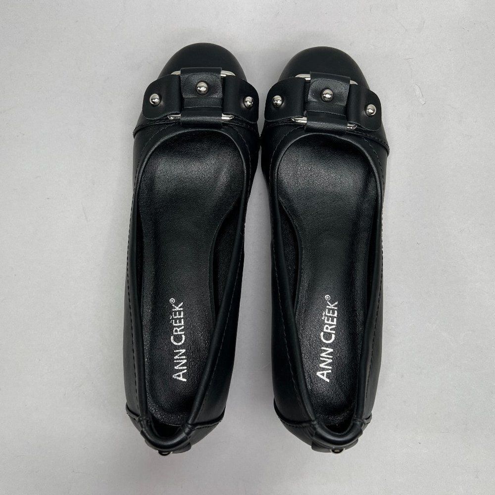 Ann Creek Women's Size 8.5 Round Toe Classic‎ Buckle Low Heels - Picture 8 of 11